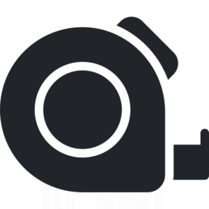 Fenstermaxx24 Österreich, Online Fenster Konfigurator, Maße Icon, schwarz