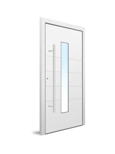 Fenstermaxx24 Österreich, Online Fenster Konfigurator, Haustür aus PVC, weißer Hintergrund