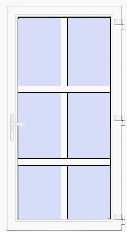 Fenstermaxx24 – nebeneingangstuer modell 19 1