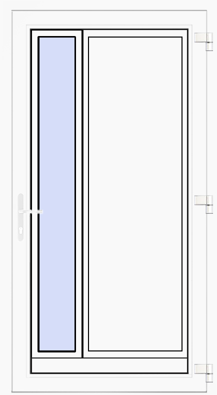 Fenstermaxx24 – nebeneingangstuer modell 9 1