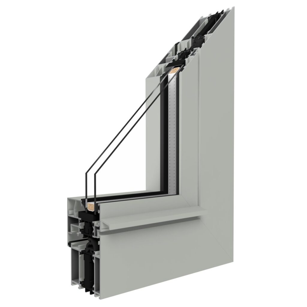 Fenstermaxx24 – MB 70HI RAL 7038