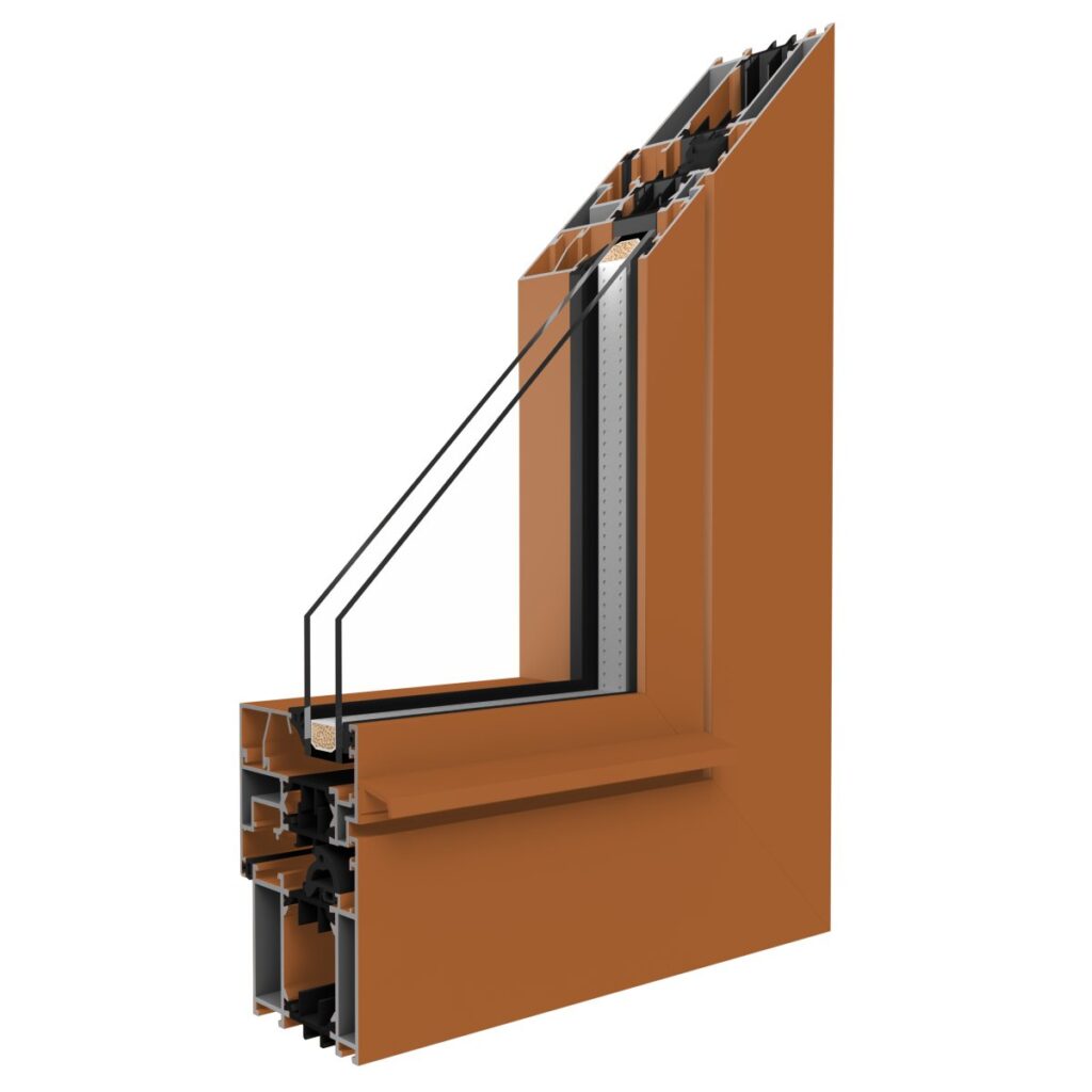 Fenstermaxx24 – MB70 RAL 8023