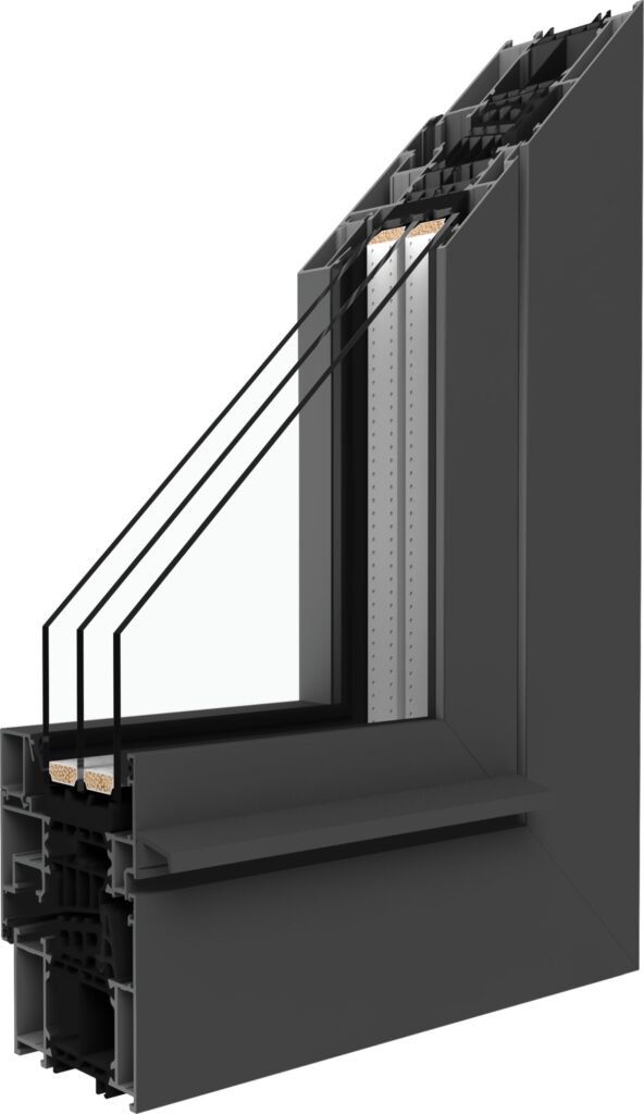 Fenstermaxx24 – MB 86SI Okno popiel