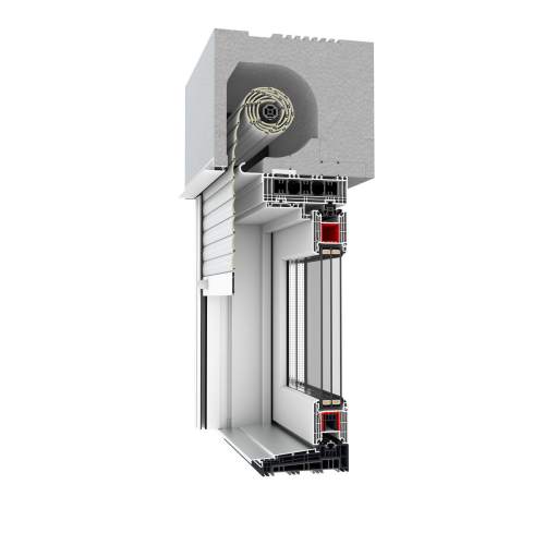Fenstermaxx24 – Rollladen mit Revision von aussen HS Profil