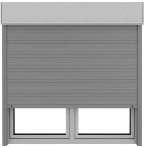 Fenstermaxx24 – lamellen grau aluminium