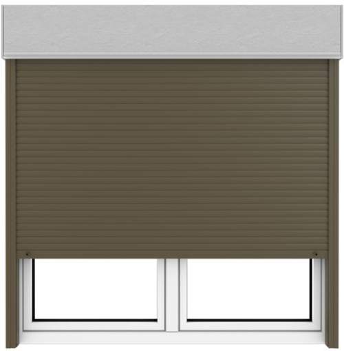 Fenstermaxx24 – lamellen metalic braun