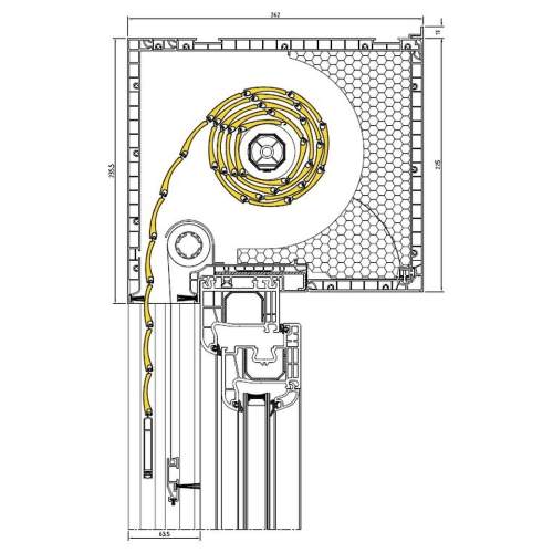 Fenstermaxx24 – Insektenschutz innen 215mm
